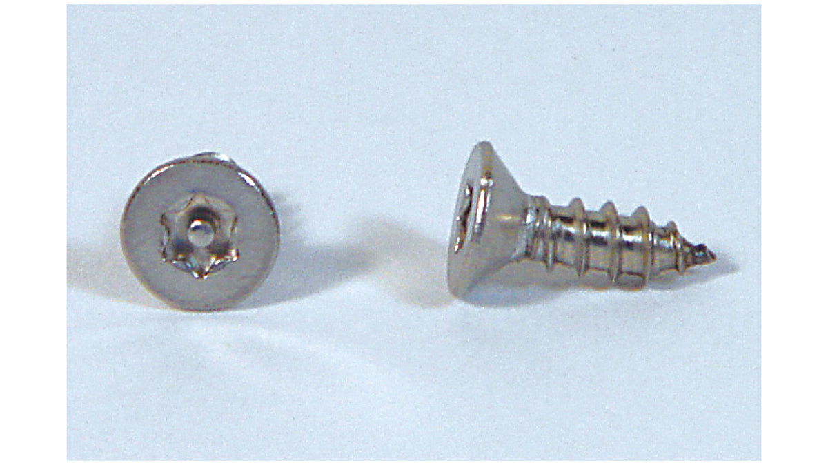 PIN-6LOBE Flat Tapping Screws TypeA Stainless A2 | 310Tamper 