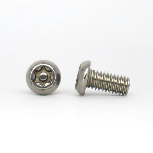 310Tamper PIN-6LOBE Button Bolt M5 Stainless A2 1pc Tamper Resistant Fasteners(Tamper Proof)