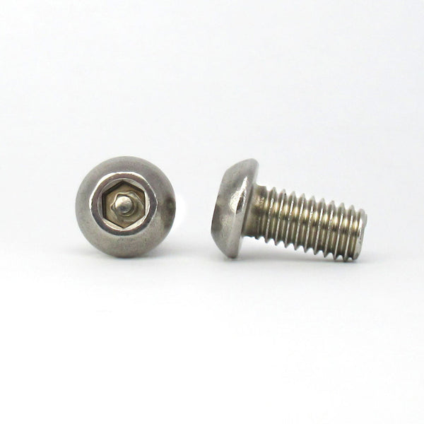 310Tamper PIN-HEX Button Screws #10-32 Stainless A2 1pc Tamper Resistant Fasteners(Tamper Proof)