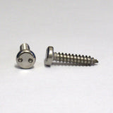 310Tamper 2Hole Pan Tapping Screws Size:3.5 Stainless A2 1pc Tamper Resistant Fasteners(Tamper Proof)