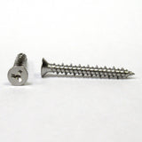 310Tamper TRI-WING Flat No-Plug Screws Size:4 Stainless A2 1pc Tamper Resistant Fasteners(Tamper Proof)