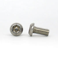 310Tamper PIN-6LOBE Button Bolt 1/4-20 Stainless A2 1pc Tamper Resistant Fasteners(Tamper Proof)