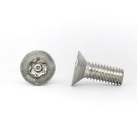 310Tamper PIN-6LOBE Flat Bolt M5 Stainless A2 1pc Tamper Resistant Fasteners(Tamper Proof)