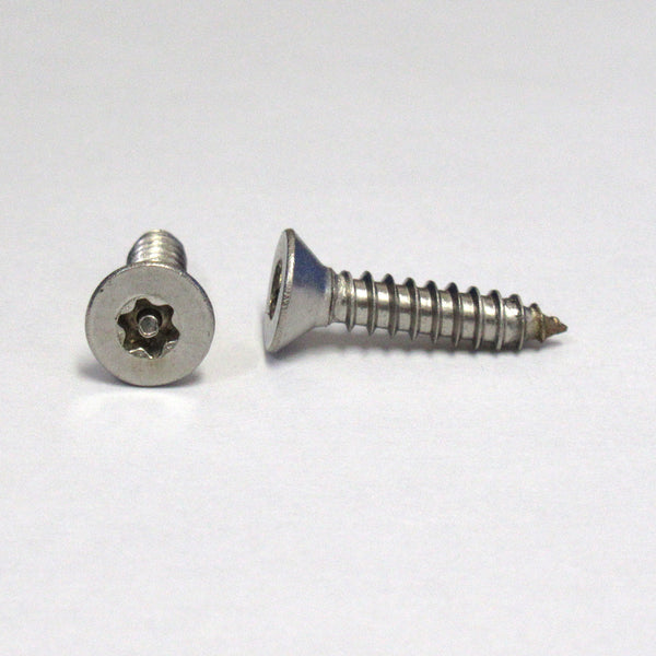 310Tamper PIN-6LOBE Flat Tapping Screws Size:4.2 Stainless A2 1pc Tamper Resistant Fasteners(Tamper Proof)