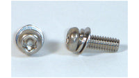 310Tamper PIN-6LOBE Pan Machine Screws with  Small FW&SW M4 Stainless A2 100pcs. Tamper Resistant Fasteners(Tamper Proof)