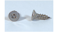 310Tamper PIN-6LOBE Flat Tapping Type A Siae:4 Stainless A2 100pcs. Tamper Resistant Fasteners(Tamper Proof)